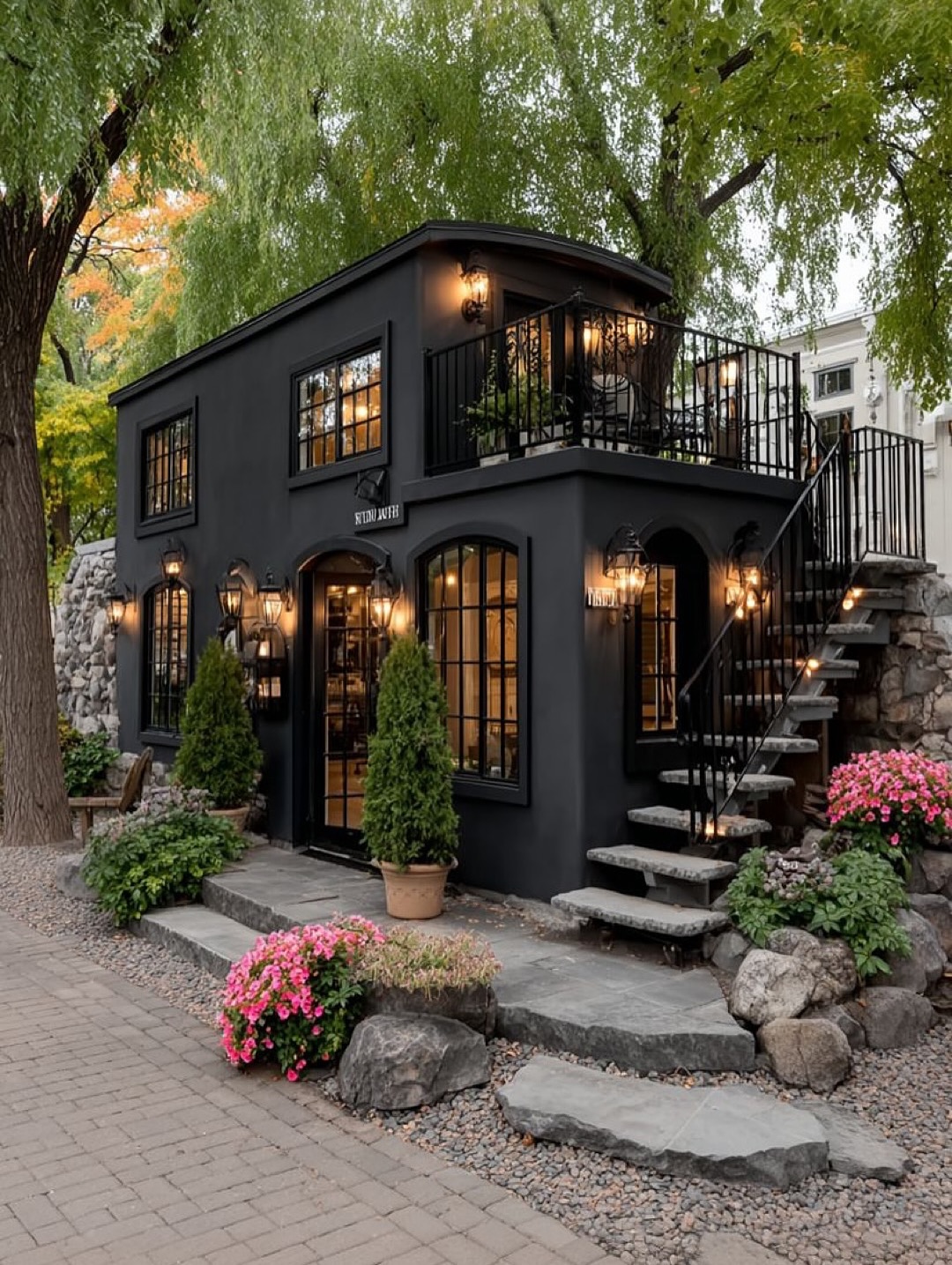Charming Elegance: A Modern Cottage in Bloom
