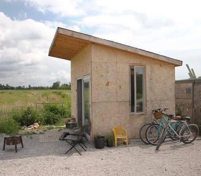 Recently Divorced Woman Transforms a 10’x11′ Shed into a Stunning Tiny House