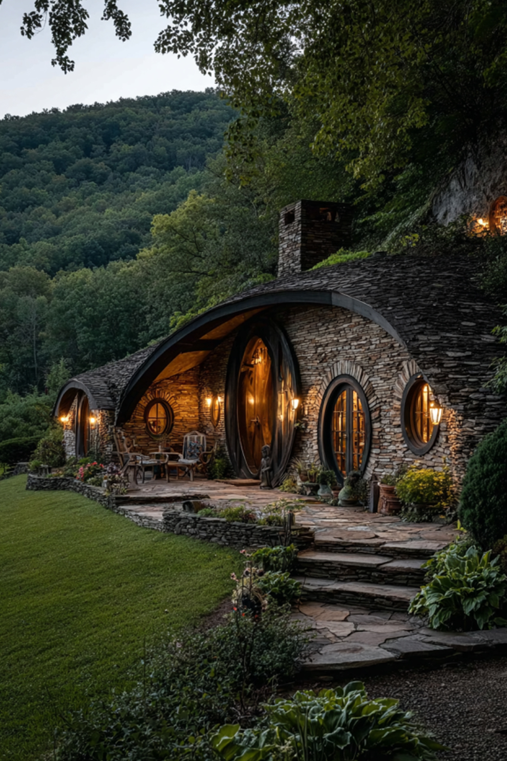 This Forest Stone Retreat Redefines What a Home Should Feel Like