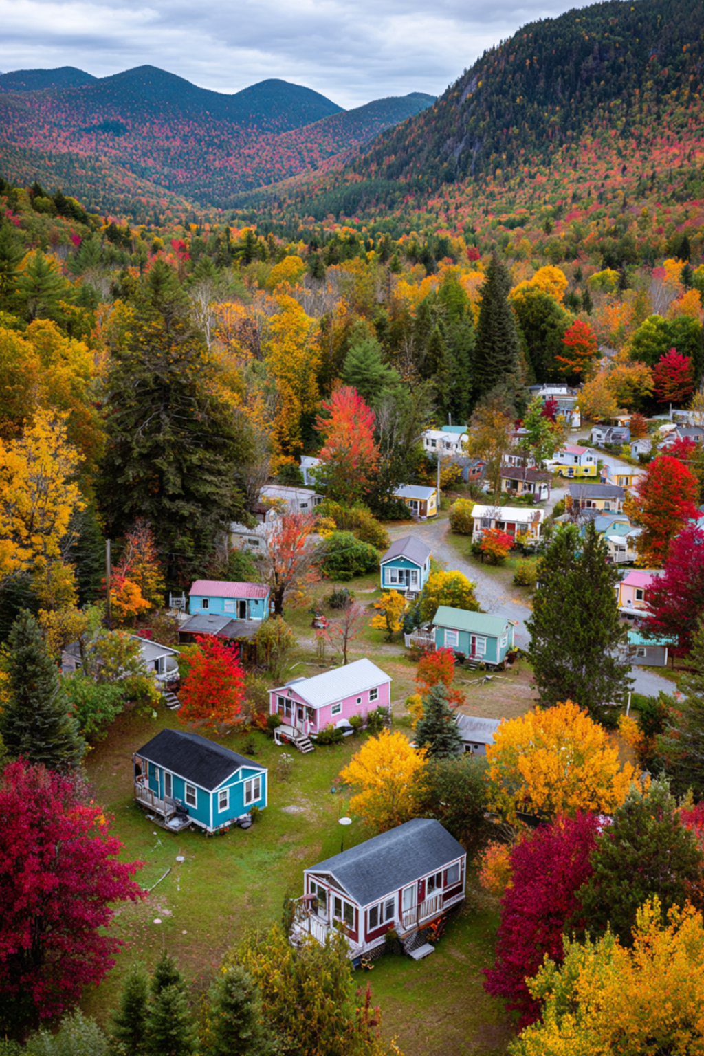 A Hidden Tiny House Village That Redefines Simple Living