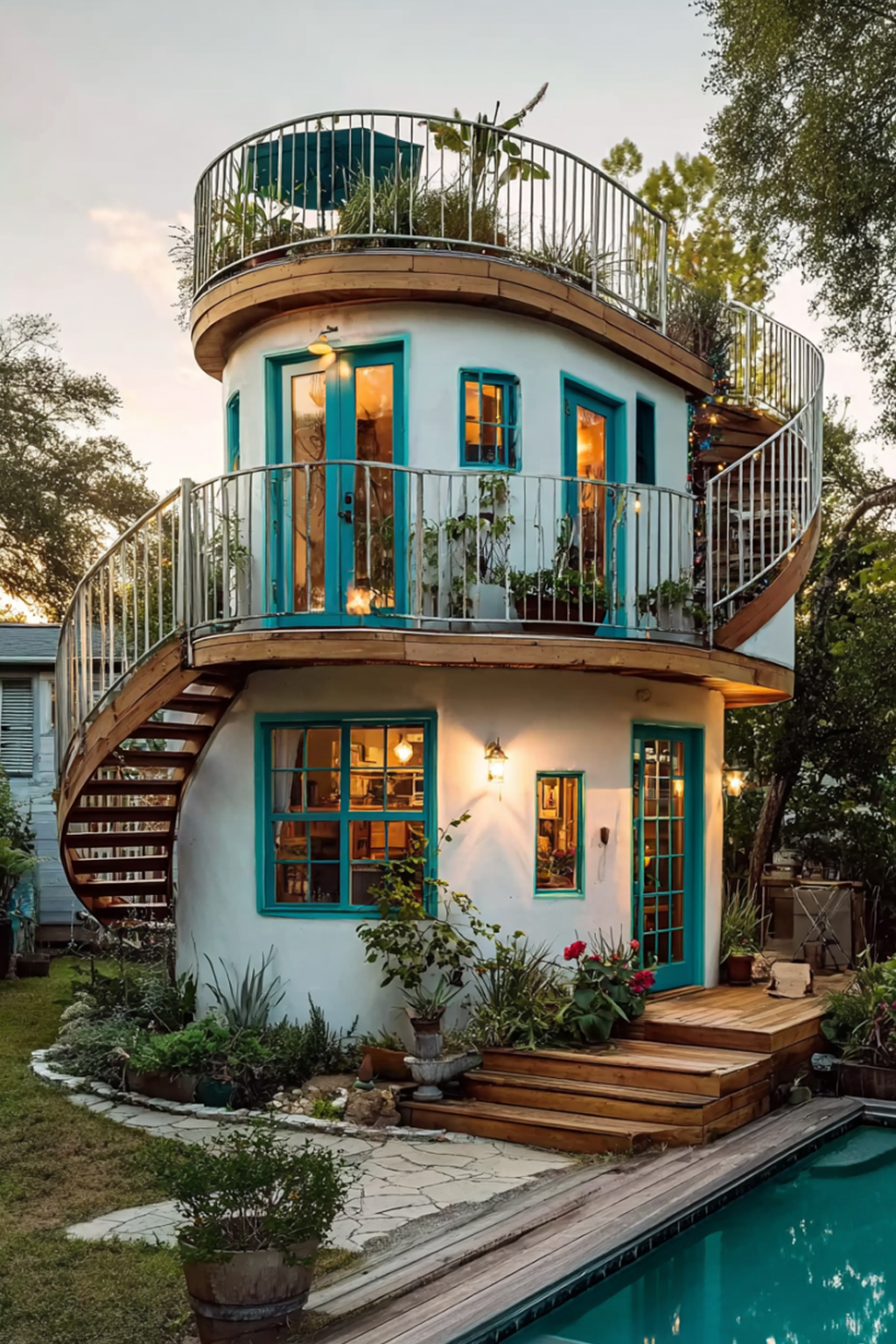 A Charming Round Tiny House That Feels Like a Storybook Retreat