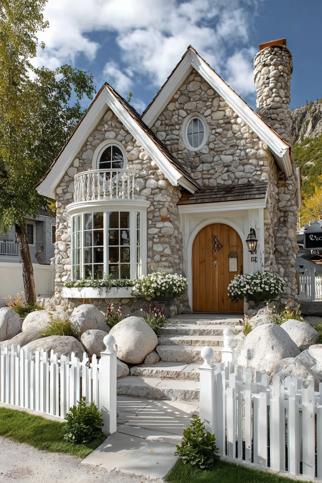 The Charm of a Storybook Stone Cottage
