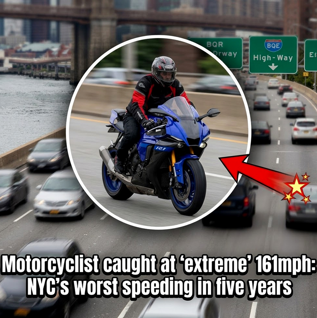 Triple-Digit Terror: Motorcyclist Clocked at 161 MPH in Upstate New York Speeding Blitz