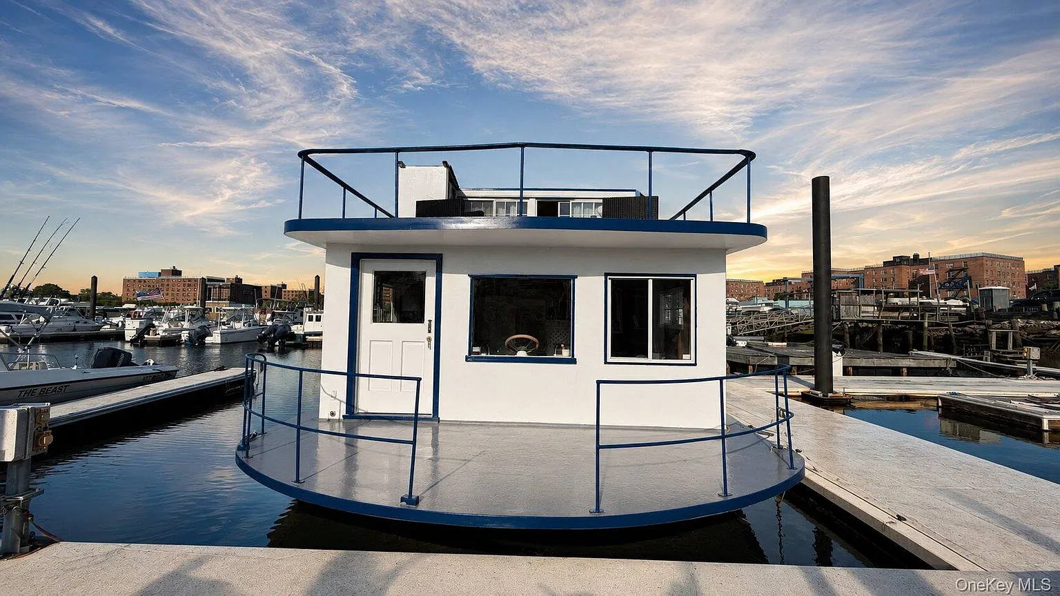 NYC Floating Escape — A Fully Rebuilt Houseboat with Waterfront Living at $125,000