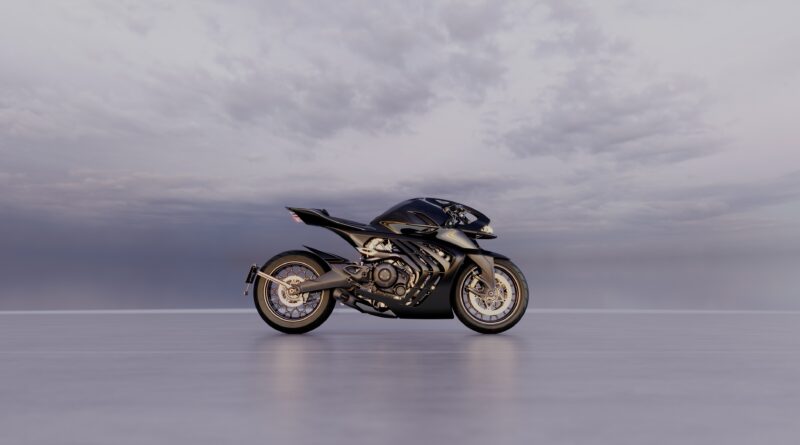 Aston Martin and Brough Superior AMB 002 Roadster in profile
